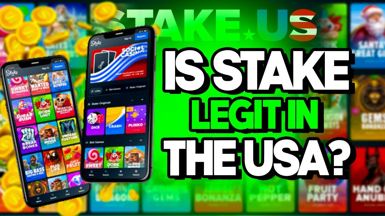 Play at Stake Online Casino Australian Legally in the USA - Bonus Code GOODGAMING for $25 SC
