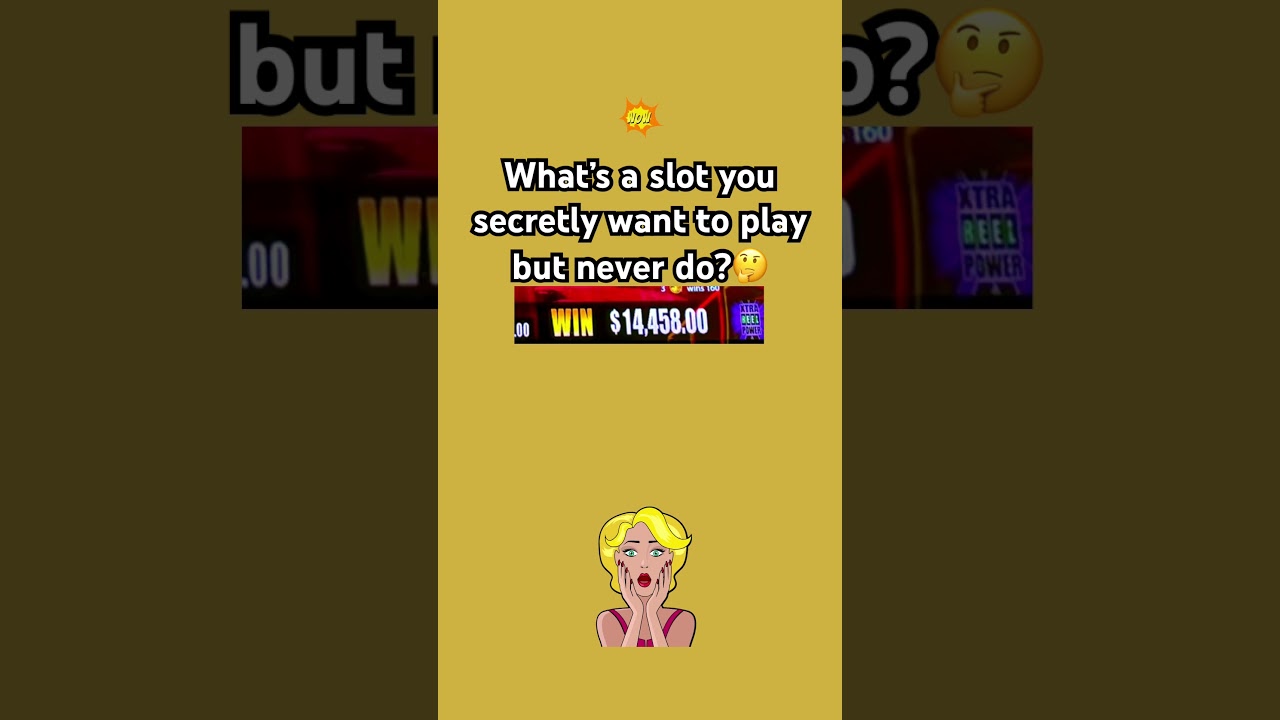 What’s the secret slot machine you want to play? #Australian Casino #slots #casfam