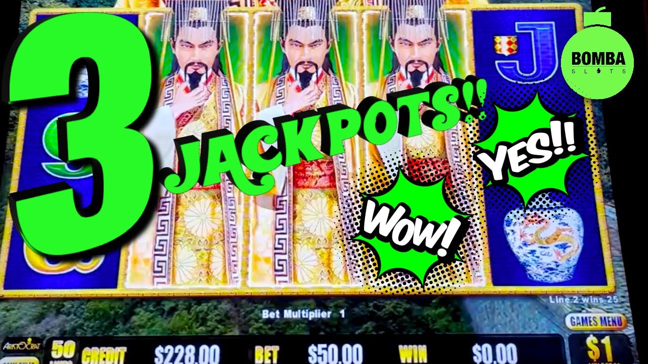 3 JACKPOTS!!! BIG BETS = BIG WINS!!! #LasVegas #Australian Casino #SlotMachine