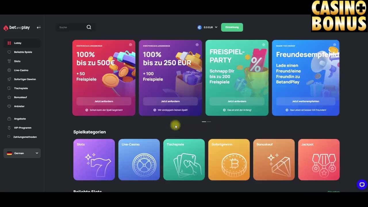BetandPlay Australian Casino - Test und Angebote