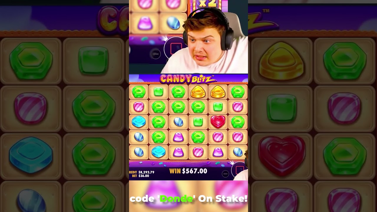 CRAZY HIT On CANDY BLITZ!!.. (BONUS BUYS) #slots #Online Casino Australian #candyblitz #shorts