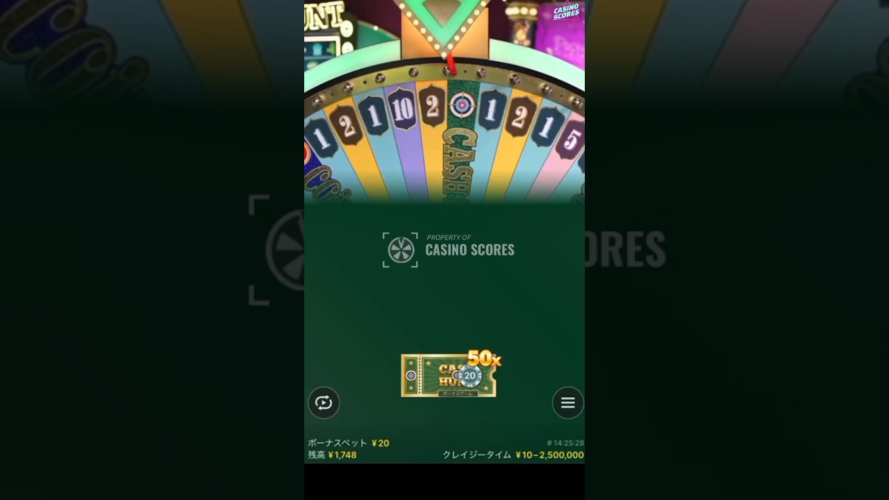 Cash Hunt TOPSLOT 50X !! #casinoscores #monopoly #funkytime