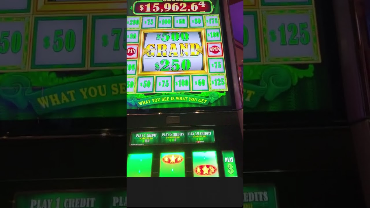 FINALE!!!  FREEPLAY UNTIL BONUS on THE GREEN MACHINE SLOT $10.00 BETS - 10 SPINS  #Australian Casino #slots