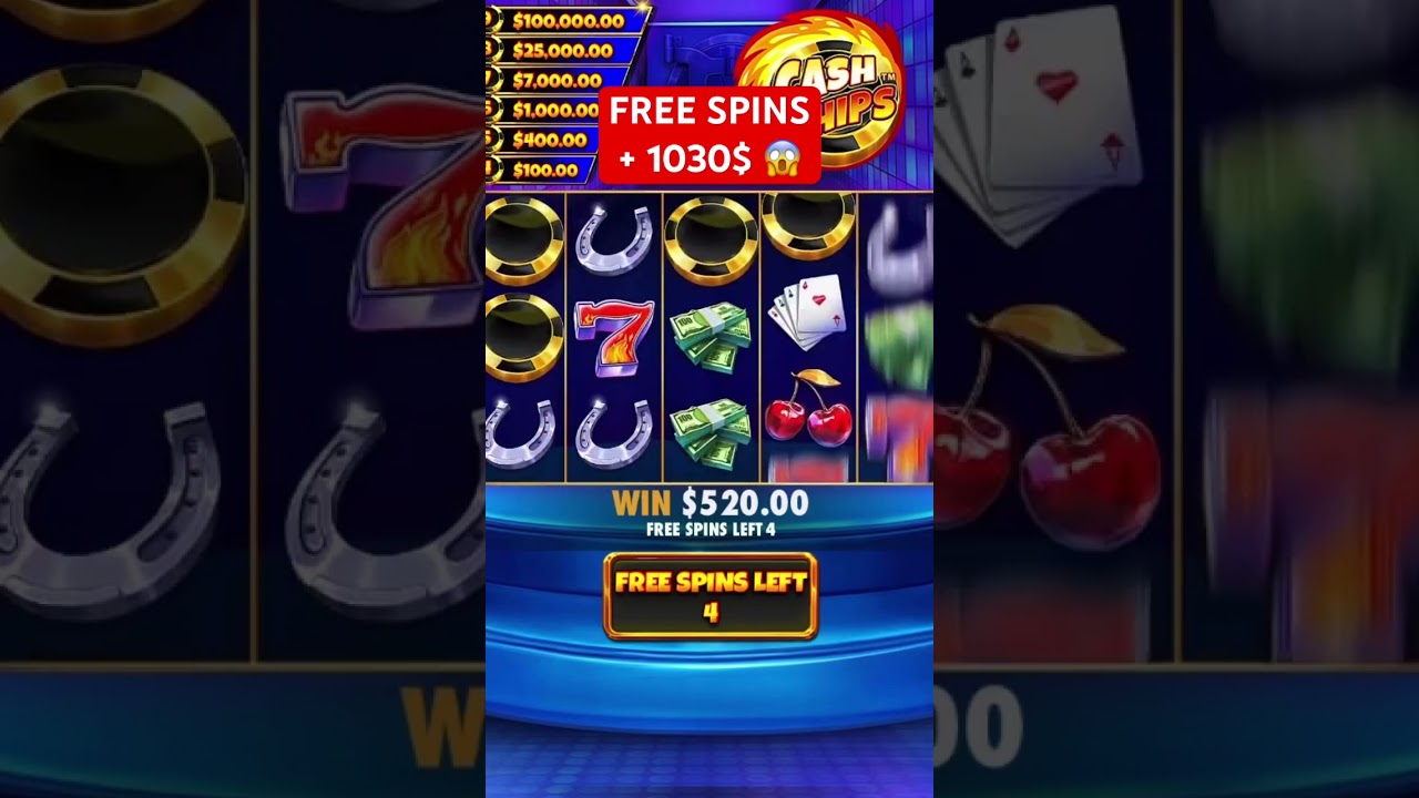 From FreeSpins to 1030$ on Cash Chips slot ? #Online Casino Australian #slots #freespin #freespins
