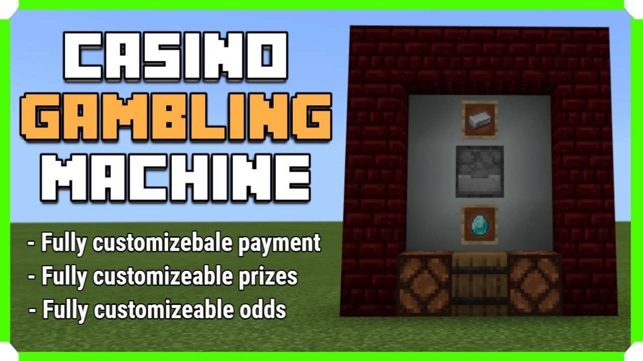 How To Build A Australian Casino Machine In Minecraft Bedrock (MCPE/Xbox/PS4/Switch/Windows10)