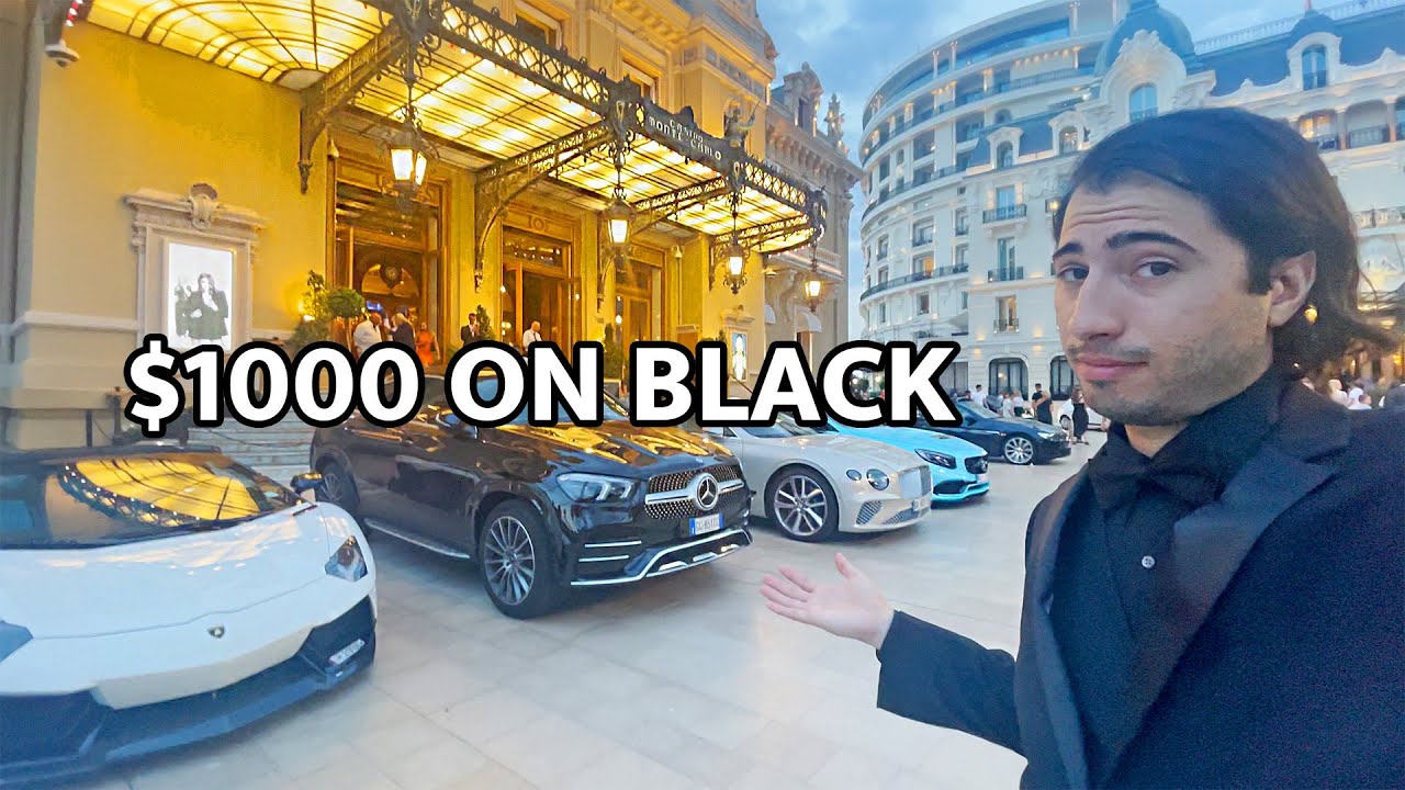 I Bet $1000 On Black At The Monte Carlo Australian Casino In Monaco ??