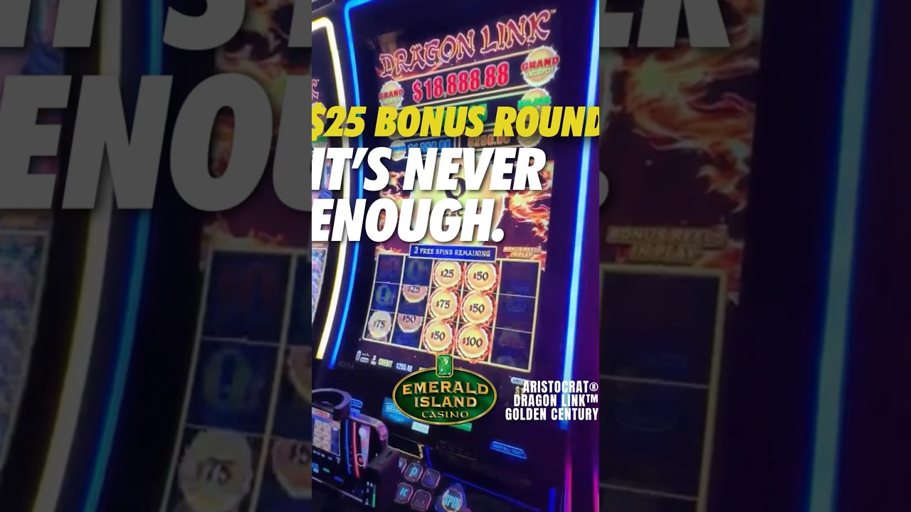 IT’S NEVER ENOUGH ON THESE SLOTMACHINES AT THE EMERALD ISLAND IN LASVEGAS!!! #shorts #fyp #lasvegas
