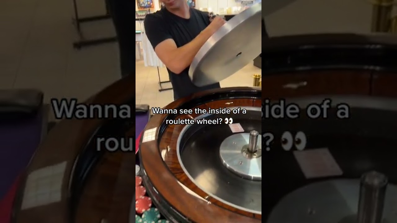 Inside of a Roulette Wheel! #Roulette #Online Casino Australian #casinoonline #lasvegas #vegas #gambling