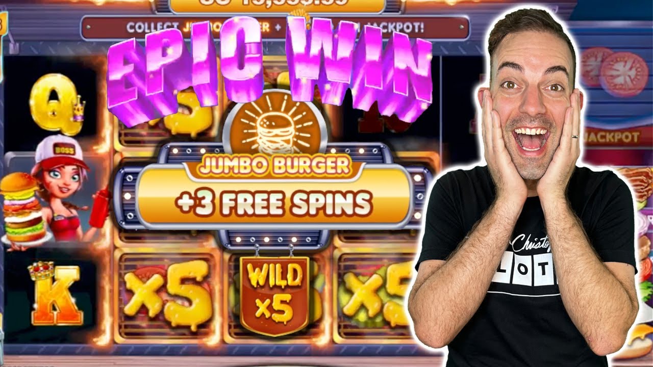 JUMBO Burger, EPIC WIN! ? Burger Boss ⫸ Chumba Online Casino Australian