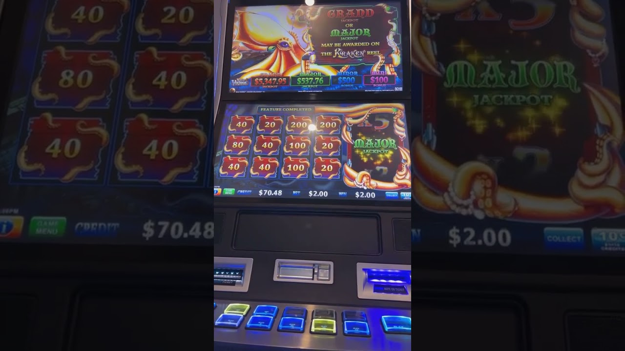 Kraken Unleashed gives us a Major jackpot ? Pokie wins Australia