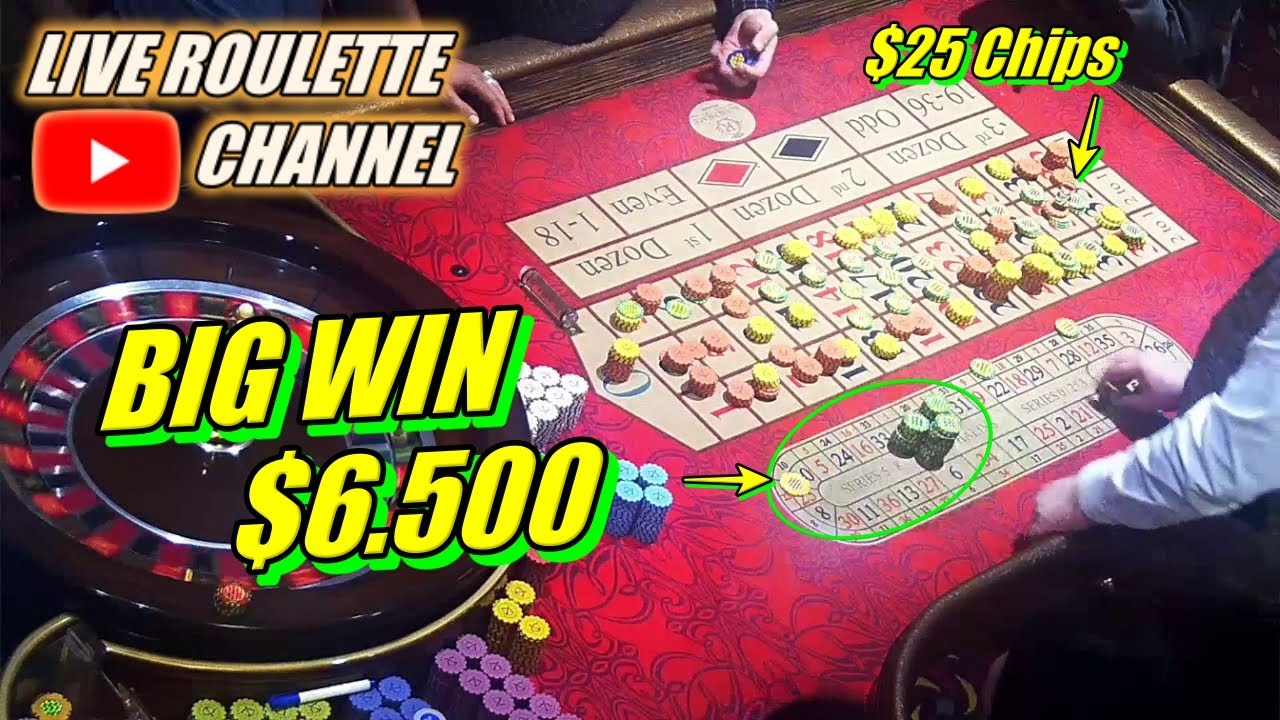 ? LIVE ROULETTE | ? BIG WIN ?6.500 In Vegas Online Casino Australian ? $25 Chips Inside Session ✅ 2023-10-05