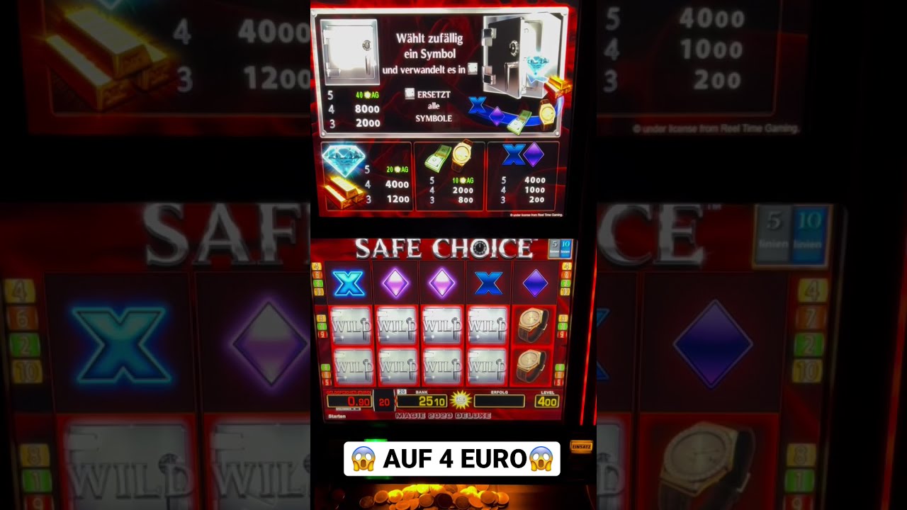 Let’s play SAFE CHOICE auf 4 EURO ? GUTES BILD MERKUR MAGIE Australian Casino Spielhalle Novoline JACKPOT