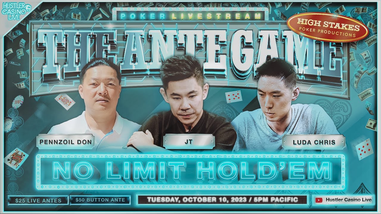 Pennzoil Don, Luda Chris, JT, Nikos & Dr. H Play THE ANTE GAME - Commentary by DGAF