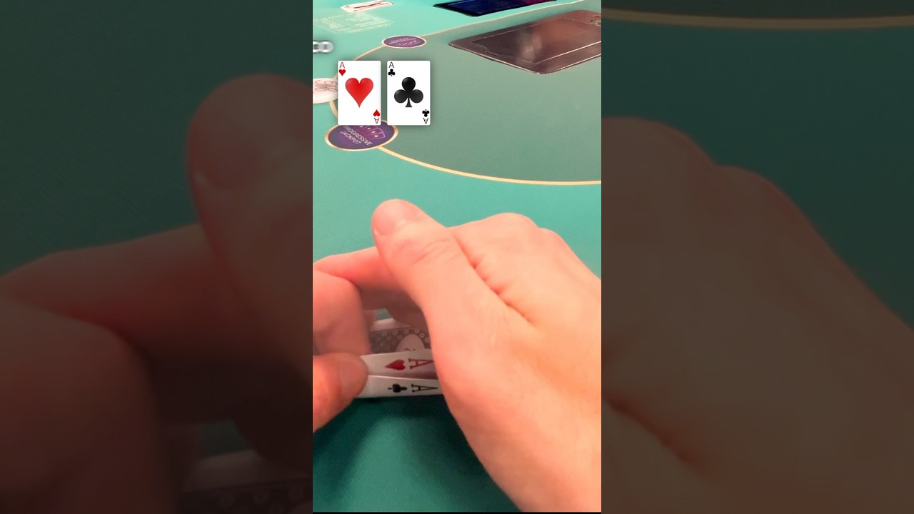 here’s how to play pocket aces…#poker #holdem #pokervlog #texasholdem