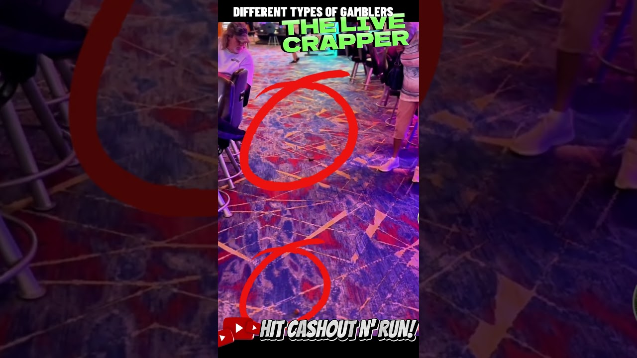 Different types of GAMBLERS “THE LIVE CRAPS PLAYER” #shorts #Australian Casino #slots