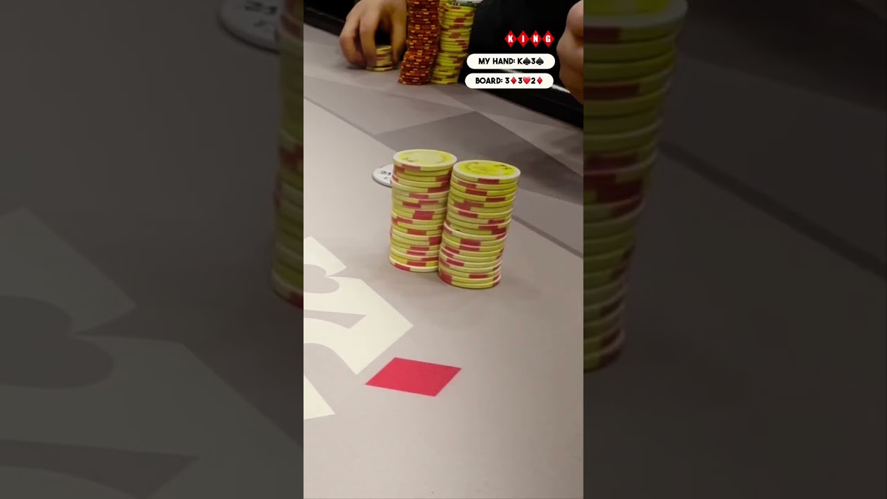 How to lose EVERYTHING playing poker in 30 seconds #TexasHoldem #Australian Casino #wsop