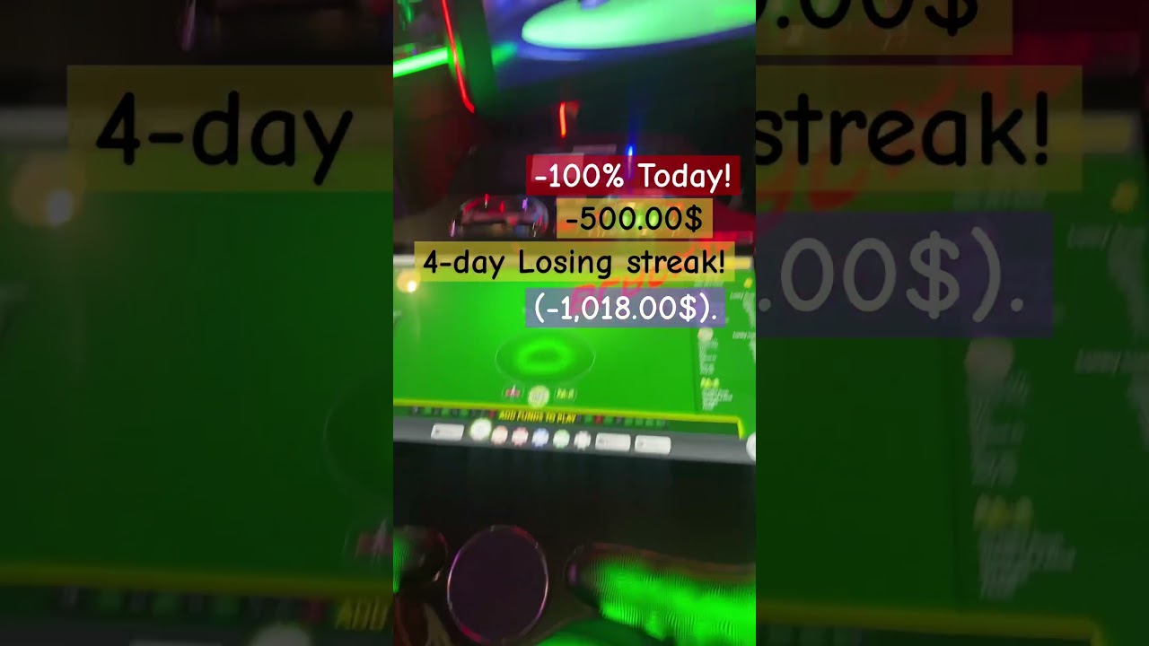 Online Casino Australian Roulette Play Results! -500.00 - 11/02/2023.