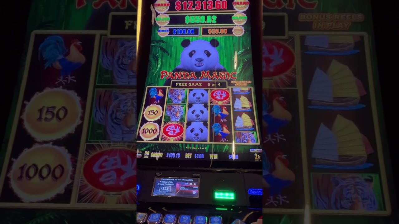 Panda Magic Bonus Play #viral #casinogames #casinofun #casinolife #slotmachines #viralreels #Australian Casinos