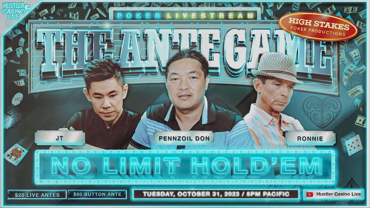 Pennzoil Don, JT, Ronnie, Dr. P & Big John Play THE ANTE GAME - Halloween Special!!