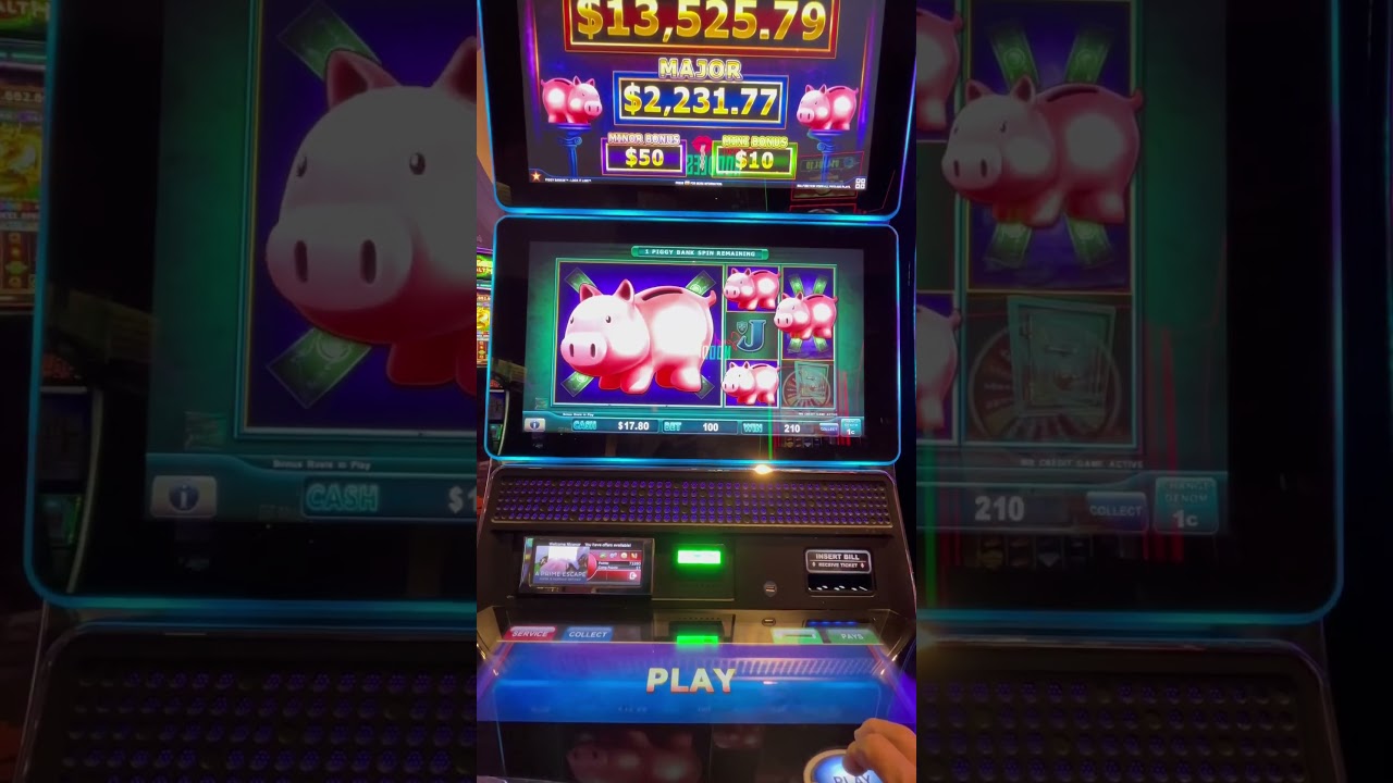 Piggy Bankin Bonus Play #viral #viralvideo #viralreels #viralshort #Online Casino Australian #palms #slotwin