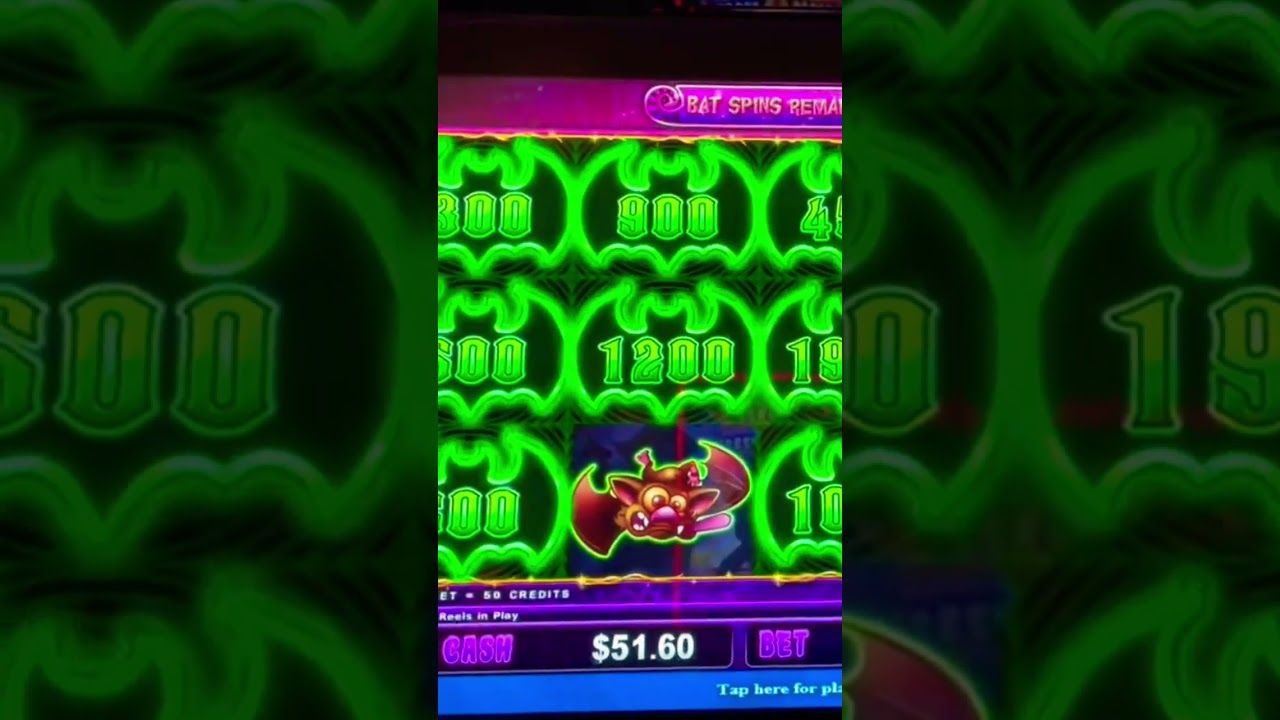 SCARY! CATS, HATS & BATS!  #slots #Australian Casino #shorts #slotvideosu