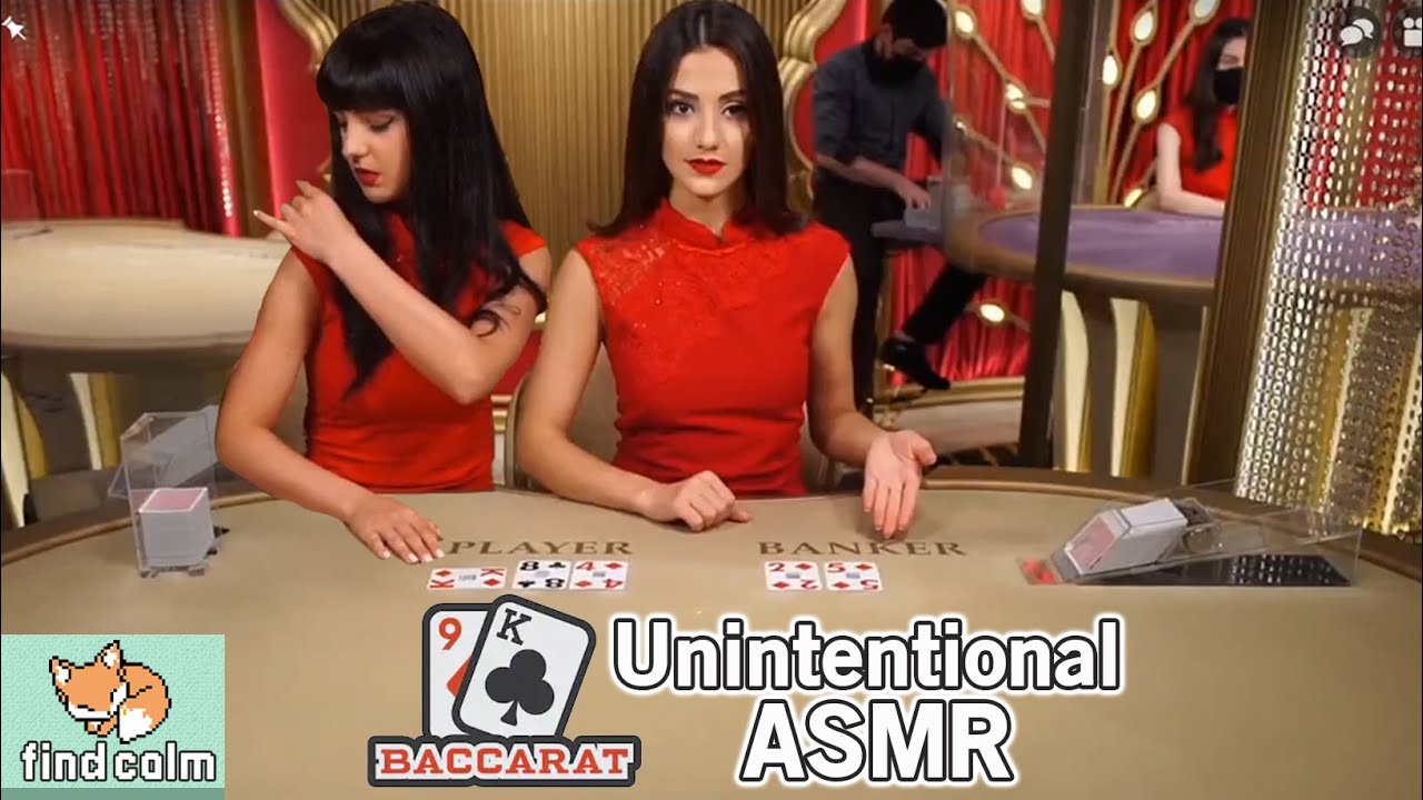 Unintentional ASMR Australian Casino ♠️ WOW! These 2 Mumbling Baccarat Dealers will put you to SLEEP