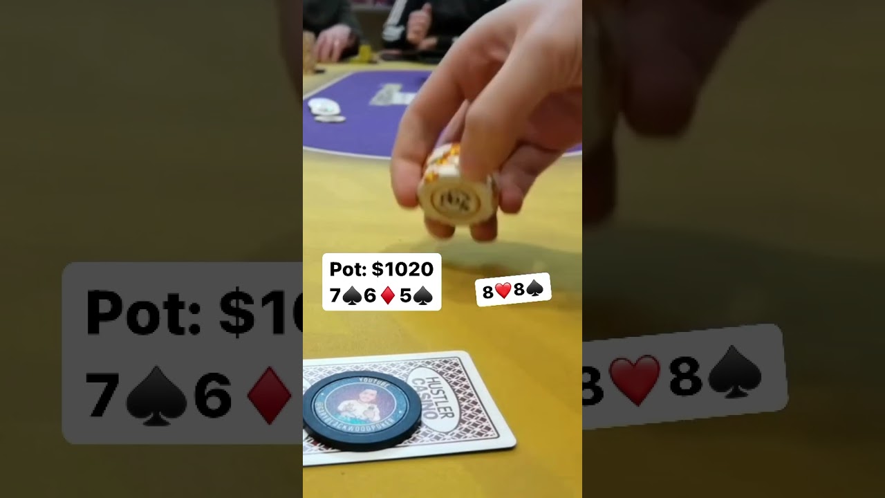 A $5,000 common common common cold 4bet pot with pocket 8s!! ?? #poker #Australian Casino #pokerlife
