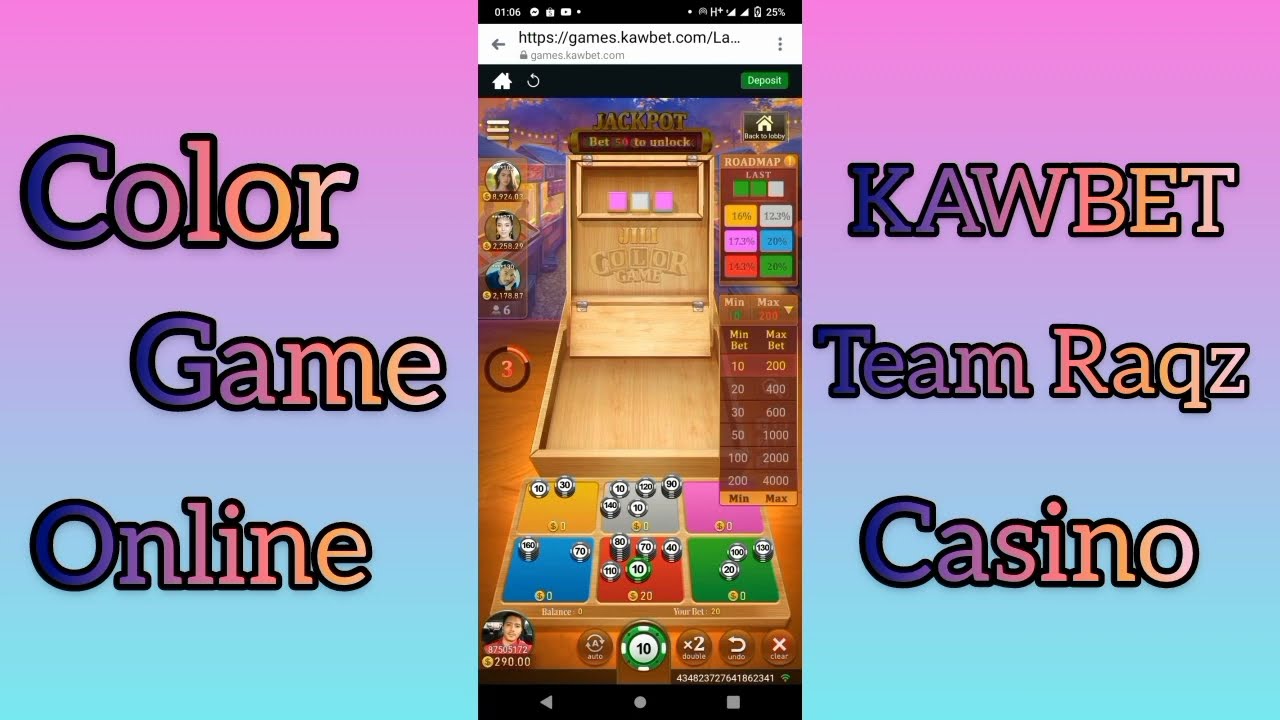 How to Play COLOR GAME Tricks / KAWBET ONLINE Online Casino Australian