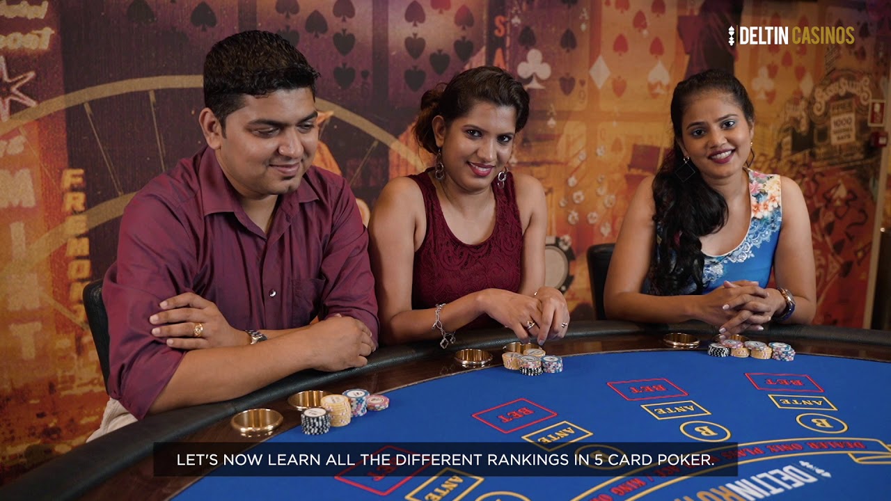 Learn To Play | 5 Card Poker | Deltin Australian Casinos