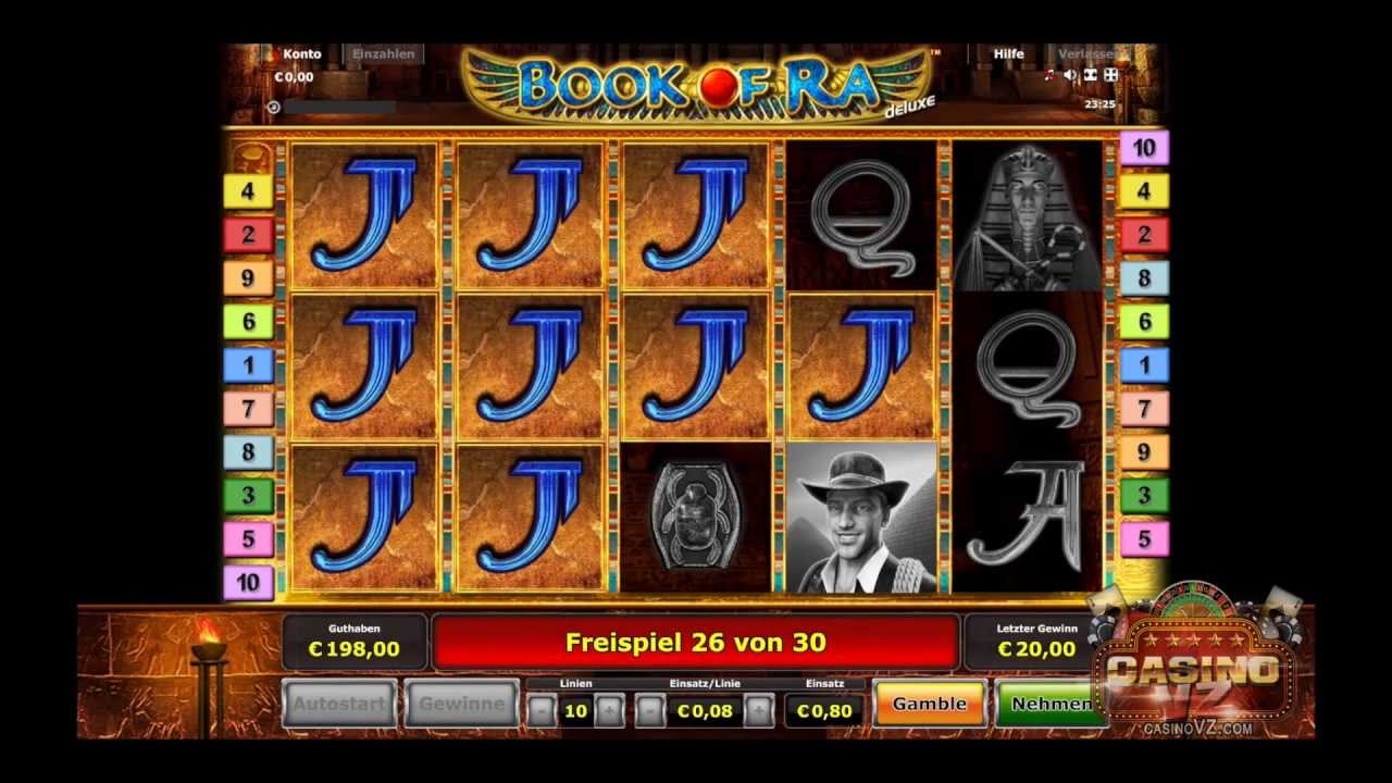 Let's play Online Casino Australian #1 - volume of Ra Deluxe bei StarGames