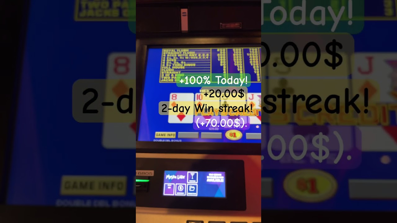 Online Casino Australian Video Poker Play Results! +20.00$ - 12/30/2023.