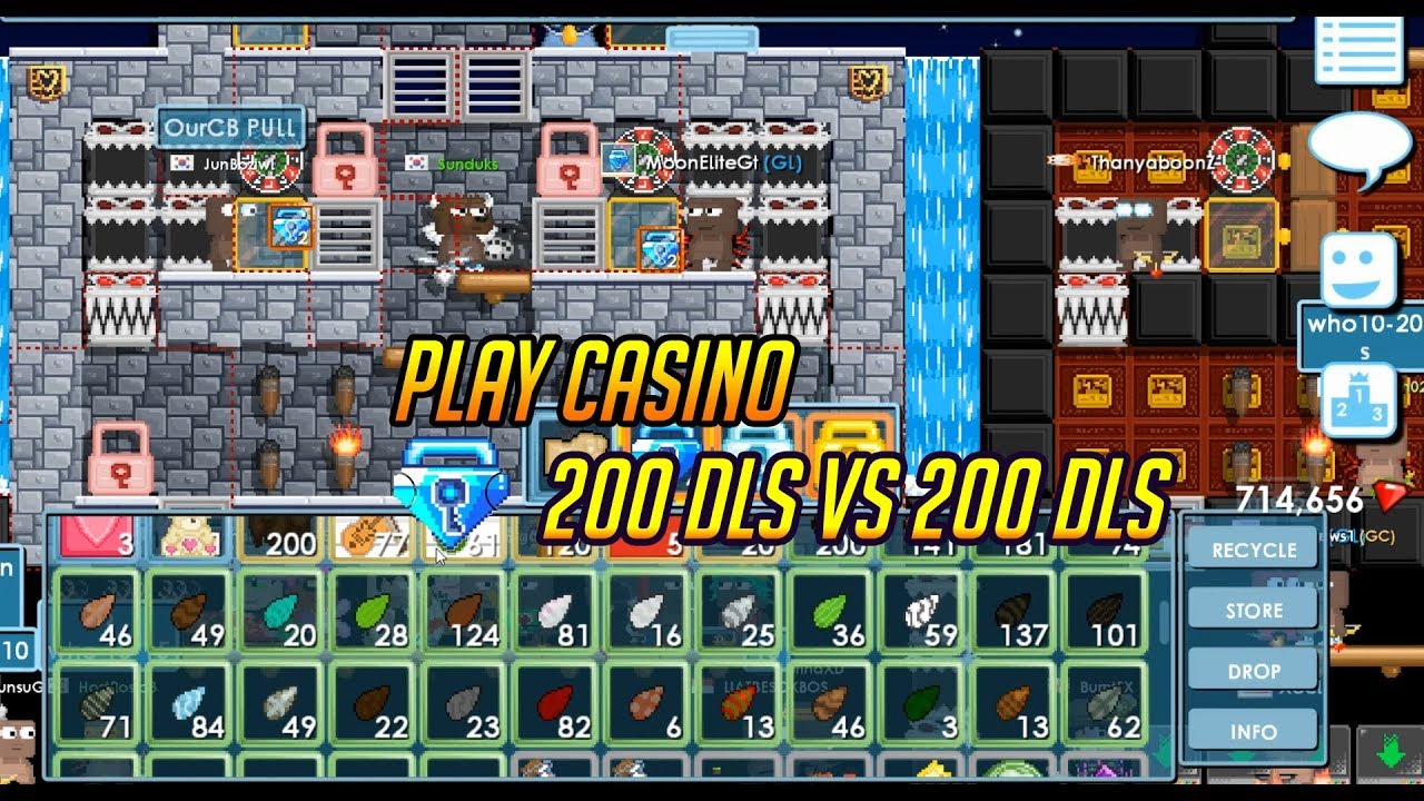 GROWTOPIA PLAY Online Casino Australian 200 DLS VS 200 DLS!!!NOT CLICKBAIT!!!