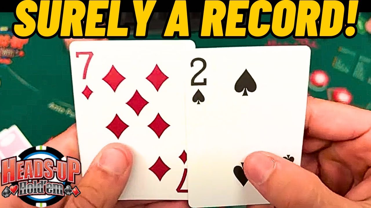 Guest SMASHES the High Hand Bonus TWICE! Heads Up Hold'em Poker