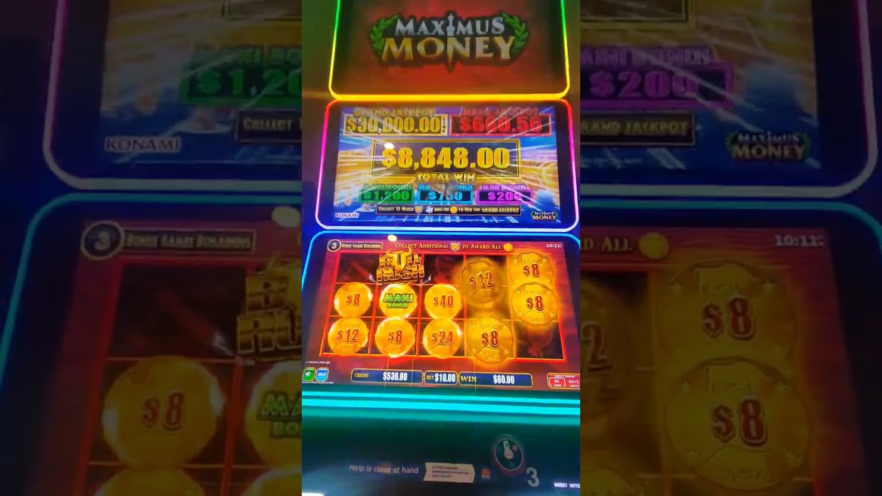 $1,200 Maxi Bonus Bullrush á meðan á þættinum stendur. Stærsti Bullrush vinningurinn minn. Stór vinningur.