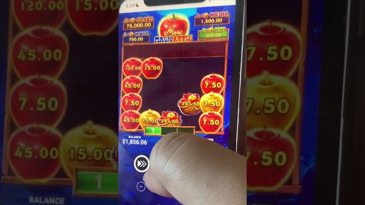 $15 Hit Online Pokies Win Magic Apples: Stór vinningur