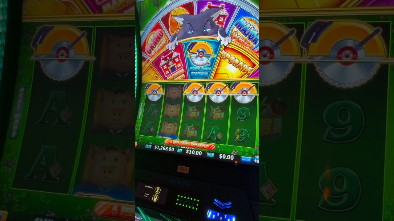 Stór vinningur í Buzzsaws á Huff and Even More Puff Slot!