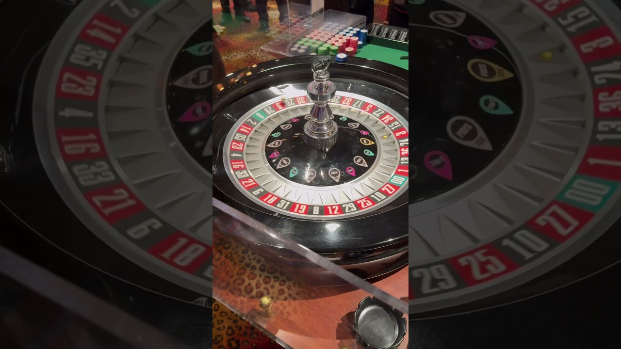 Stórsigur á $5,000 á svörtu í rúlletta í Las Vegas
